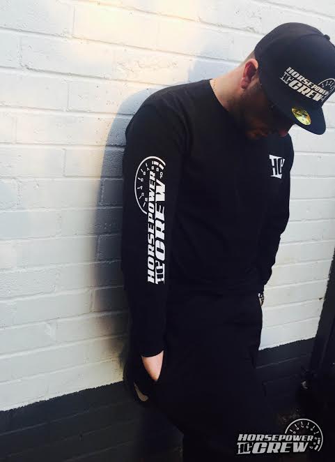 T-Shirt-Long-Sleeve-Black-White