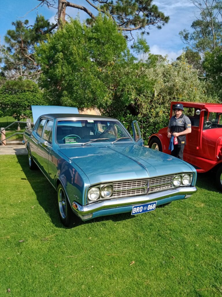 Blue Brougham